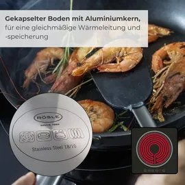 Rösle Elegance Bratpfanne 28 cm mit Antihaftversiegelung