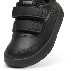 Puma Courtflex V3 Kinder Schwarz 23