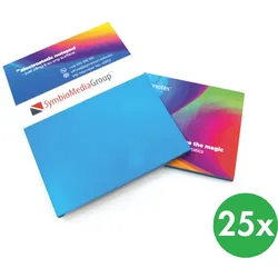 Elektrostatische selbstklebende Haftnotizen Symbionotes 70 x 100 mm, blau