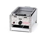 3,65 kW Edelstahl Gasgrill 1-flammig Gasbräter Gastro Neu P1