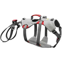 Ruffwear Double Back Hundegeschirr Cloudburst Grey XS