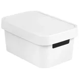 Curver Behälter INFINITY 4,5L mit Deckel Infinity Behälter, Plastik, weiß, 27x19x12