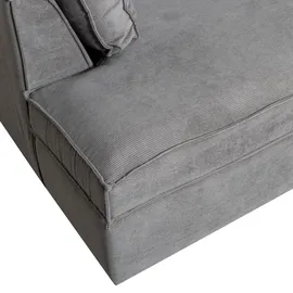 Livetastic Ecksofa Thomas Dunkelgrau