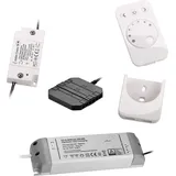 SOTech Emotion Steuerung 1-Kanal Starterset mit 12-fach Verteiler (miniAMP) inkl. 60W Konverter und Fernbedienung für LED Emotion System Trafo Farbwechse...