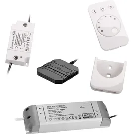 SOTech Emotion Steuerung 1-Kanal Starterset mit 12-fach Verteiler (miniAMP) inkl. 60W Konverter und Fernbedienung für LED Emotion System Trafo Farbwechse...
