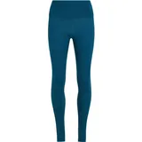 Icebreaker Merino 260 Tech High Rise Damen Funktionsunterhose Blau M