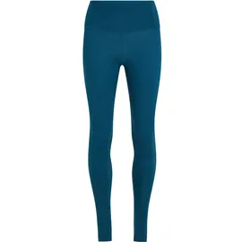Icebreaker Merino 260 Tech High Rise Damen Funktionsunterhose Blau M