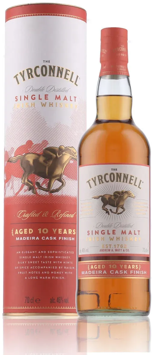 The Tyrconnell 10 Years Madeira Cask Finish 46% Vol. 0,7l in Geschenkbox