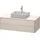 Duravit XSquare Konsolenwaschtischunterbau wandhängend, 2 Schubkästen, 1200x400x548mm, XS491208383, Farbe: Taupe Supermatt Dekor