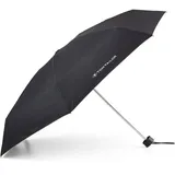 dr. neuser import gmbh TOM TAILOR Unisex Ultramini Regenschirm, schwarz, Logo Print, Gr. ONESIZE
