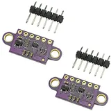 Aihasd 2 Stück VL53L0X Time-of-Flight (ToF) Flugzeit Laser-Entfernungssensormodul Laser-Entfernungsmesser Lasererkennungsmodul Laser-Distanzsensor 940nm I2C IIC kompatibel mit Arduino