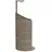 vidaXL Gartendusche grau 100x100x241,5 cm