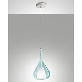 Fabas Luce Lila 1-flg. 40 W 30 cm Metall azurblau
