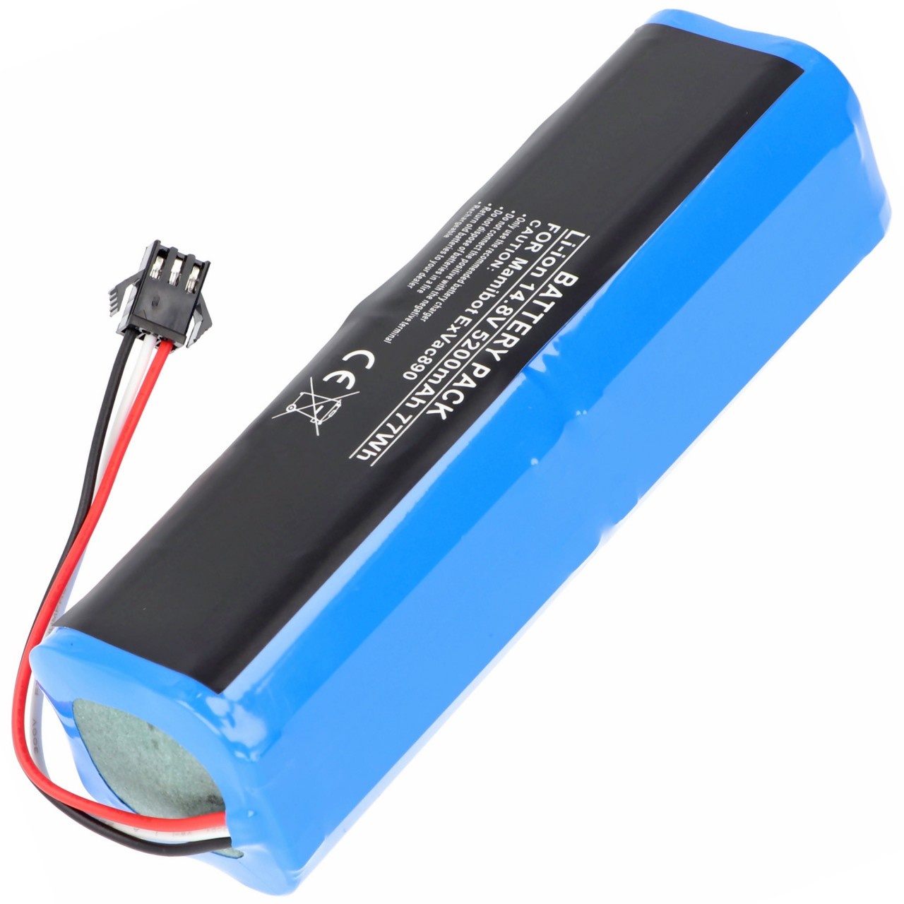 5200mAh Akku passend für MAMIBOT eXVAC 890 Akkutyp SUN-INTE-279, 4INR19/66-2, 5200 mAh, 77wh