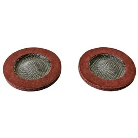 Grohe 07264 Abflusssieb Rot/Silber
