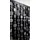 OEM Türvorhang Kunststoff Baroque Blanc Maße 90x200cm