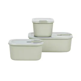 Mepal Easyclip Vorratsdosenset weiß 3 x 1,5 l