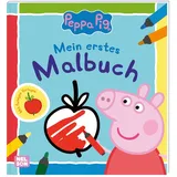 Nelson Peppa Wutz Ausmalbilder 1 St. Malbuch