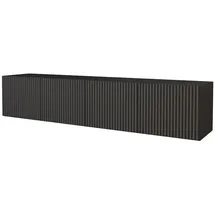 altdecor NOA-2 Lowboard 200 cm Schwarz Holz