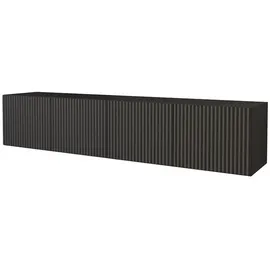 altdecor NOA-2 Lowboard 200 cm Schwarz Holz
