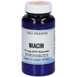 Gall Pharma Niacin 15 mg GPH Kapseln