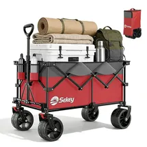 Sekey XXL Plus Bollerwagen rot