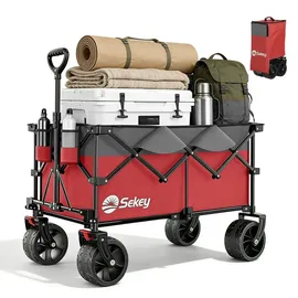 Sekey XXL Plus Bollerwagen rot