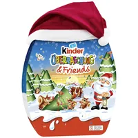 kinder Überraschung & Friends Adventskalender – Adventskalender mit leckeren Schokoladen-Spezialitäten – 1 Kalender à 370g