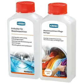 xavax Waschmaschinen Pflege Set Entkalker + Reiniger 2 x 250 ml