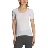 SCHIESSER T-Shirt mit Rundhalsausschnitt Modell 'LUXURY', Weiss, 38