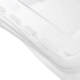 KEEEPER Aufbewahrungsbox bea 33,5 x 35 cm 2-tlg. transparent