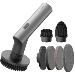 HOTO Electric cleaning brush, elektrische Reinigungsbürste, 7-in-1 Set