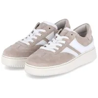 Gabor Comfort Sneaker low in beige | Gr.: 36