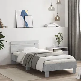 vidaXL 90 x 200 cm Grau