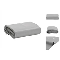 VidaXL Abdeckplane Grau 4x8 m 650 g/m2