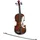 small foot gmbh & co. kg Small foot 7027 - Violine Klassik, Kinder-Musikinstrument, Kunststoff, 49x17cm