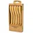 pandoo Esslöffel POBCS005, 18 cm, Bambus, 5 Stück