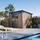 Weide Gartenhaus 2,78 x 2,18 m Teak