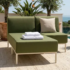 Oviala Loungesofa grün