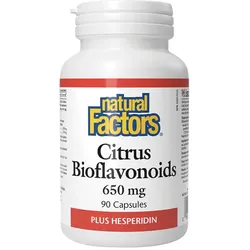 Natural Factors Citrus Bioflavonoids Plus Hesperidin 650 mg (90 Kapseln)