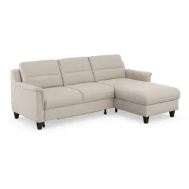 sit&more Ecksofa SIT & MORE "Farö L-Form", grau (elephant), B:234cm H:90cm T:168cm, Sofas, Ecksofa, inklusive Federkern, wahlweise mit Bettfunktion und Bettkasten