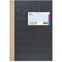 KÖNIG & EBHARDT 8618684 Geschäftsbuch A4 liniert 192 Blatt Deckenband grau