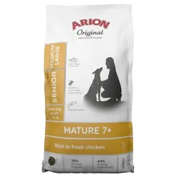ARION Original Mature 7+ Senior Medium & Large Chicken Trockenfutter für Hunde 12 kg