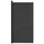 vidaXL Zaunlatte 1 x 1 m Grau/Schwarz