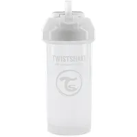 Twistshake Strohhalm-Becher 360ml Pastellblau +6 Monate 1 Stück