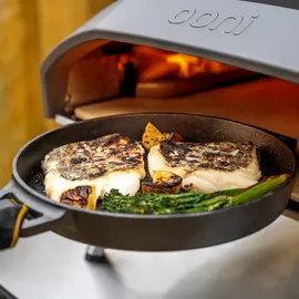 Ooni Gusseisenpfanne rund 2,9 kg rostfrei