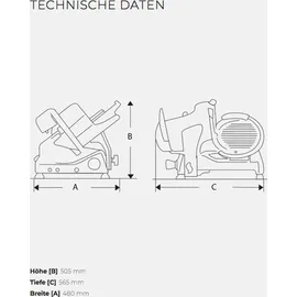 Berkel Red Line 250 weiß