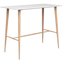 vidaXL 7-tlg. Bar-Set 7 x 0 cm Weiß
