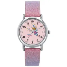 Prinzessin Lillifee 2040170 Gehäusefarbe rosa Kunstlederarmband rosa