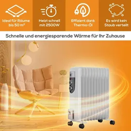 Tronitechnik Ölradiator 2300 W Weiß